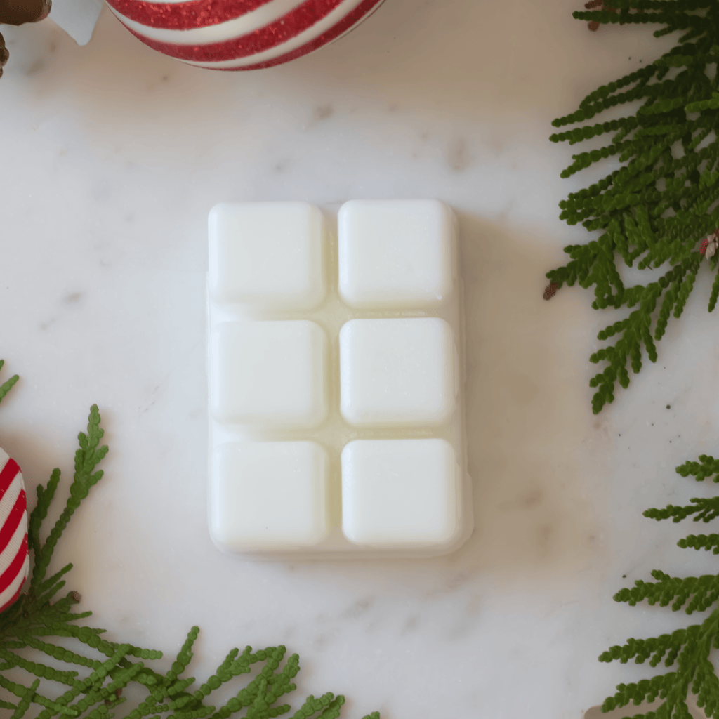White Christmas Wax Melts - Coconut Wax with Eucalyptus, Mint, Cypress & Pine