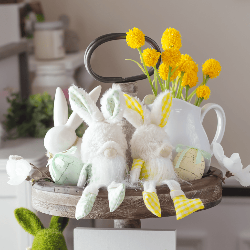 Set of 2 Mini Easter Gnomes