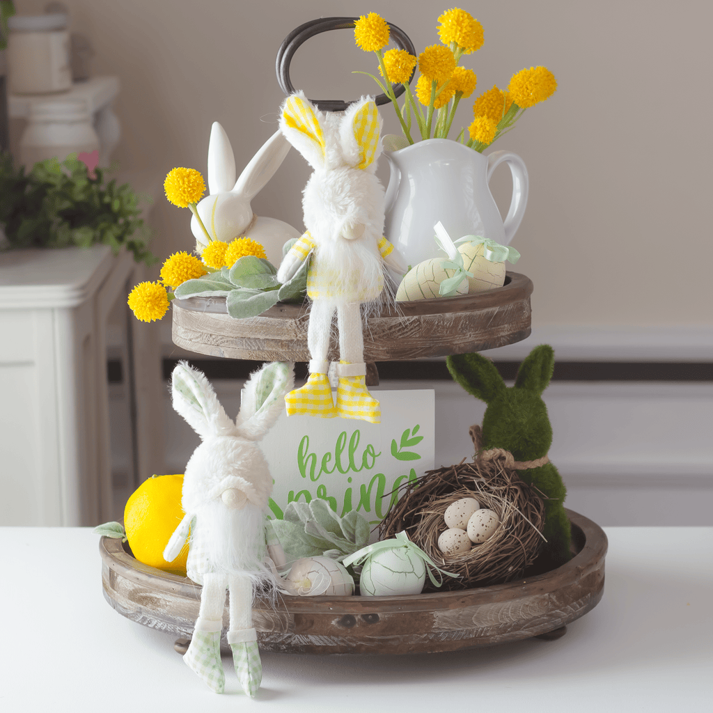 Set of 2 Mini Easter Gnomes