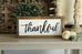 Thankful Wooden Wall Sign – 15x7