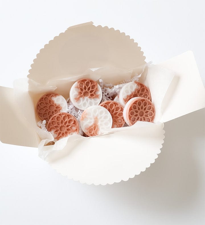 Golden Allure Gift Set: Candle, Wax Melts, Rose Gold Wick Trimmer Bundle