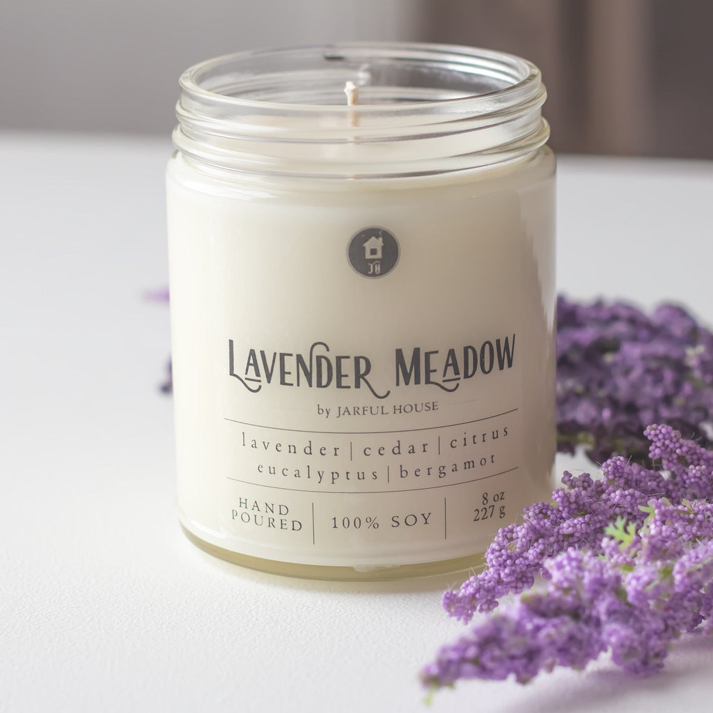 Lavender Meadow Soy Candle 8 oz.