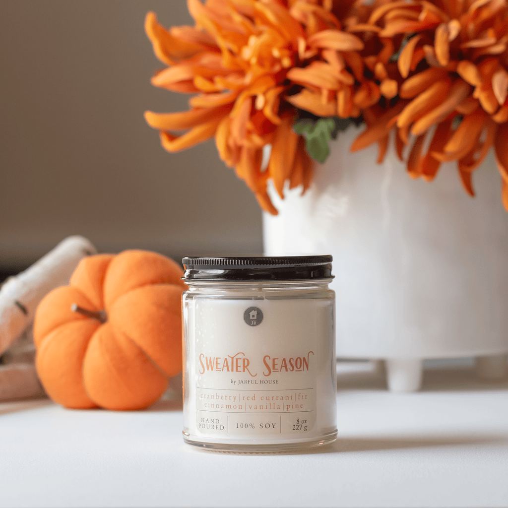 Fall Candle Sweater Season - 8 oz. | Halloween Candle
