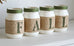 Green Rustic Fall Decor | Autumn Table Centerpieces - ONE SIDED - Jarful House