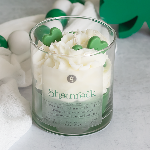 Dessert Candle Shamrock | St.Patrick's Day Gift