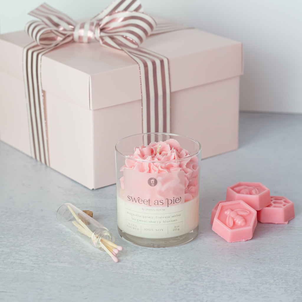  Jarful House Magnolia + Peony Wax Melts PS I Love You, Floral  Scent Coconut Melts Clamshell