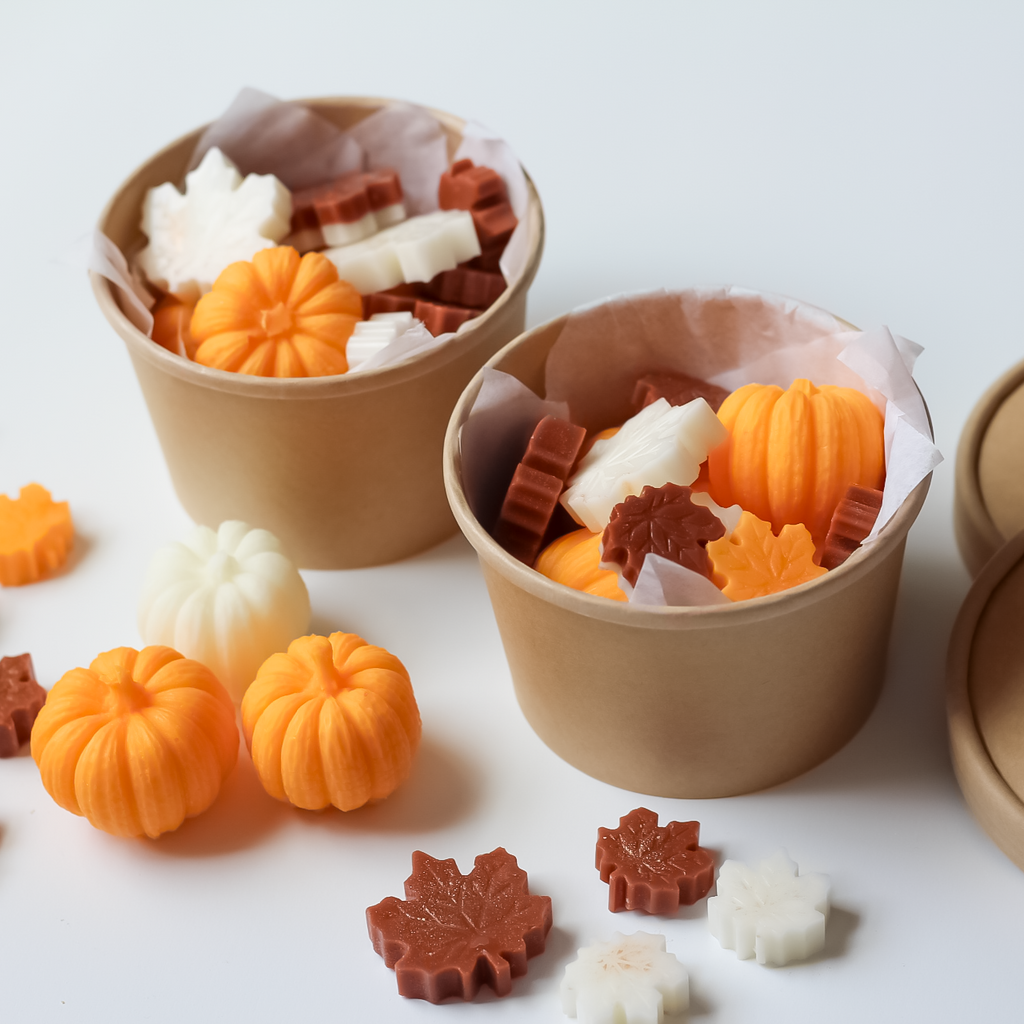 Fall Wax Melts Hello Pumpkin | Orange, Apple, Mandarin, Peppercorn, Vanilla Coco Tarts