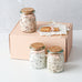 Bath Salt Gift Set – Lavender Meadows, Velvet Rose & Whispering Woods | 3 × 6.5 oz - Jarful House