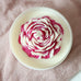Velvet Dahlia Candle – 9 oz Soy Candle in White Jar
