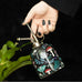 Dark Forest Glass Plant Mister with Moon & Star Details