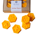 Autumn Harvest Wax Melts - Honeycomb Shaped Set of 6 | Apple, Orange, Cinnamon, Bourbon, Coconut, Butter, Vanilla, Maple Scents | Packed in Kraft Box