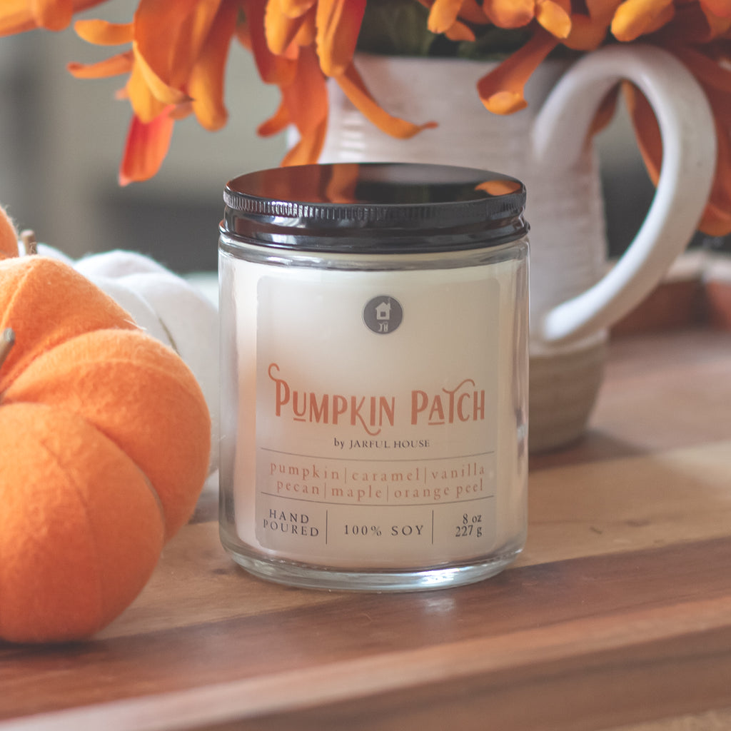 Fall Candle Pumpkin Patch - 8 oz. | Natural Soy Wax Candle