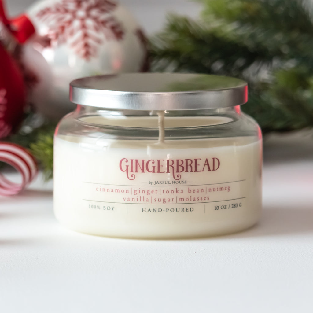 Christmas Candle Gingerbread - 10 oz