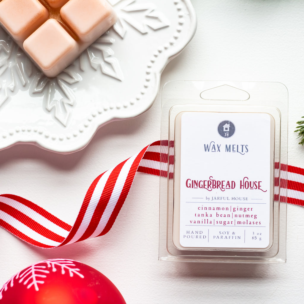 Christmas Wax Melts Gingerbread House - Nude & Cooper Mica  3 oz.