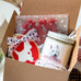 Westie Christmas Gift Box | Gift Bundle Santa's Helper Christmas Candle + West Highland White Terrier Ornament + 10 Mini Westie Wax Melt