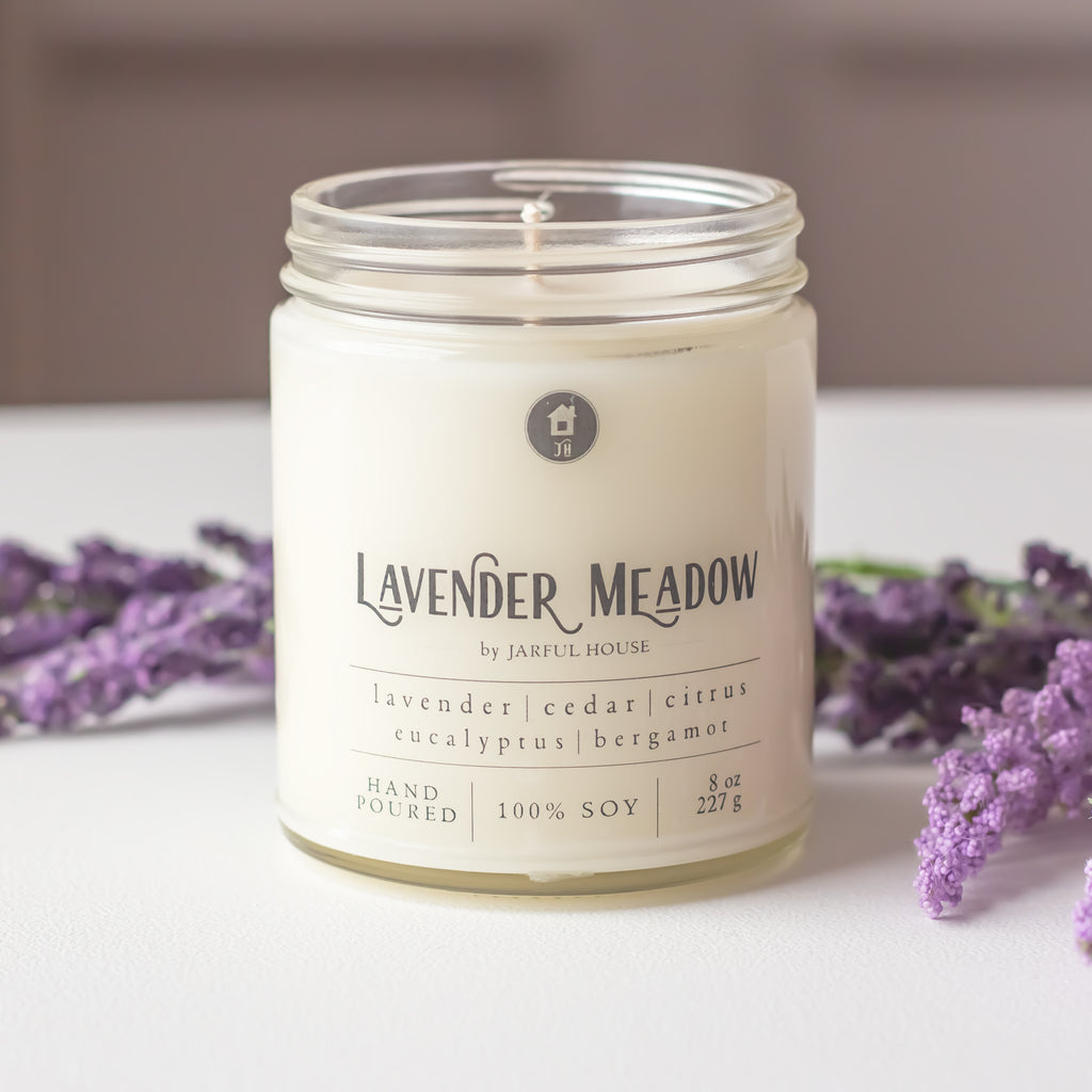 Lavender Meadow Soy Candle  8 oz.