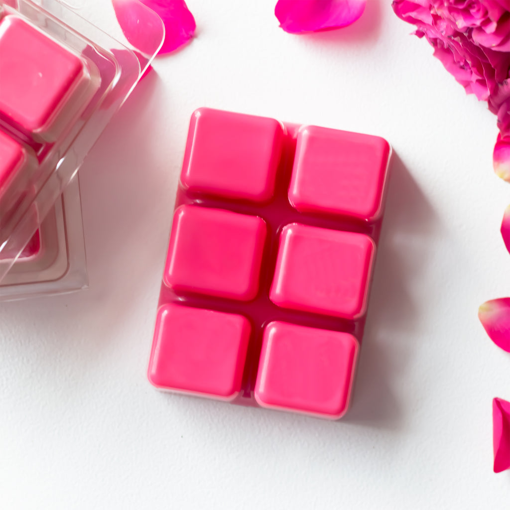 Rose Petals Wax Melts Clamshell Pink - 3 oz.