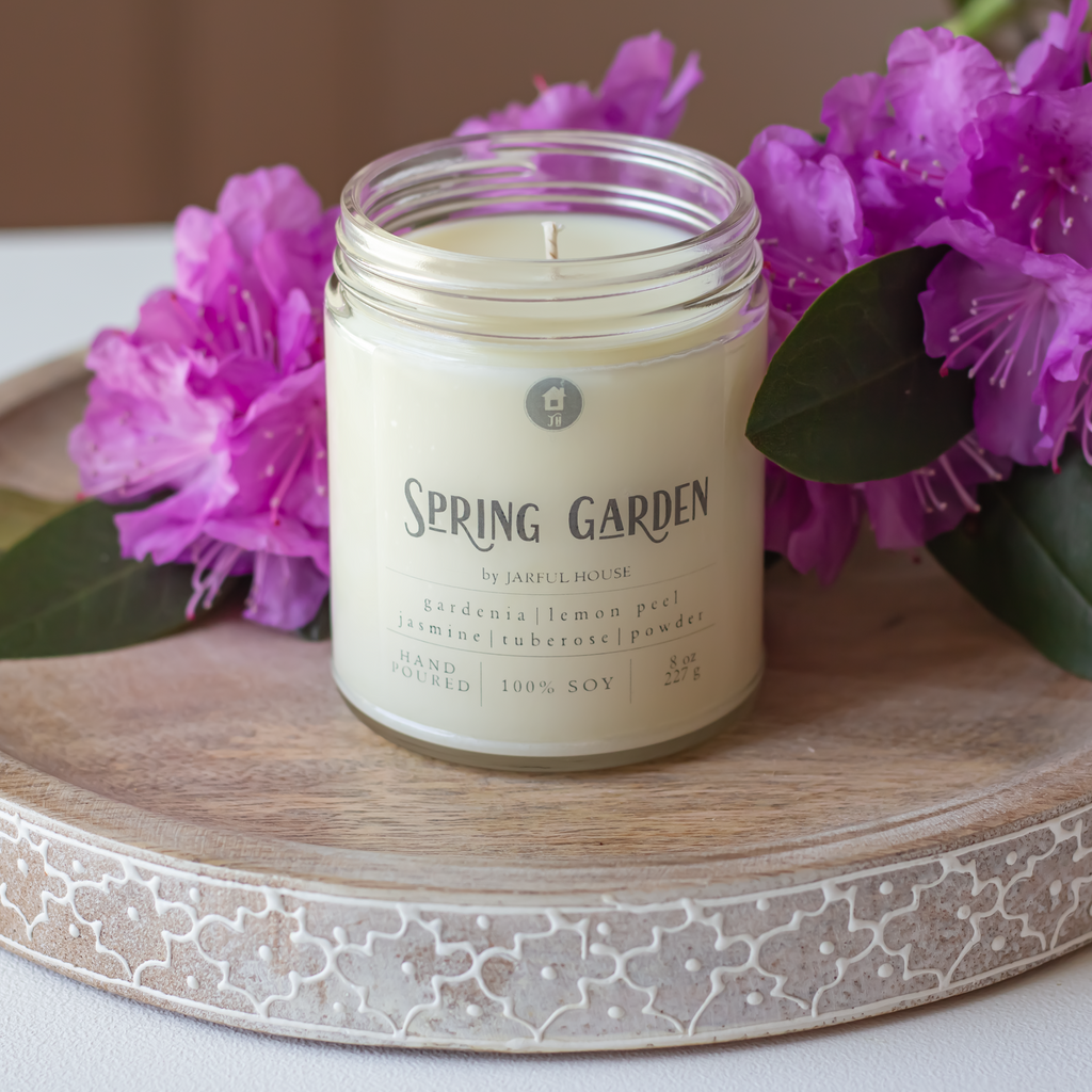 Spring Garden Soy Candle - 8 oz.