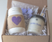 Lavender Meadows Gift Bundle Set | Candle + Matches + Jar + Wax Melts