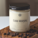 Good Morning Soy Candle | Coffee Latte Scent - 8 oz.