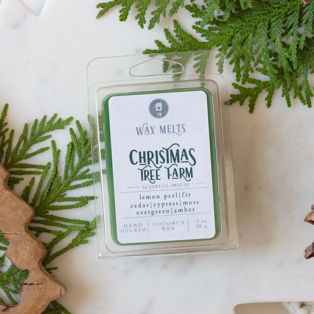 Christmas Tree Farm Scented Wax Melts | Fir +Cedar +Cypress Scent