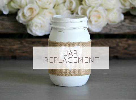 Table Decor Jar Replacement - Jarful House