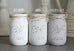 Farmhouse Wall Decor Rustic Sconces | Hanging Mason Jar Decorations - Jarful House
