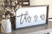 Farmhouse Sign "This is Us"  | Rustic Home Decor | Large Wall Sign 25 x 13 inches - Jarful House