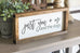 Just you + me and the dogs | Pet Lovers Sign | Rustic Wall Decor - Jarful House