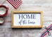 | Patriotic Wall Decor | Home of the brave Sign | 4th Of July Sign 13"x 7" - Jarful House