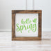 Spring Wall Sign  - Hello Spring Home Decor - Jarful House