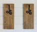 Farmhouse Wall Decor Rustic Sconces | Hanging Mason Jar Decorations - Jarful House
