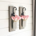 Farmhouse Wall sconces | Wall Hangings With mason jars